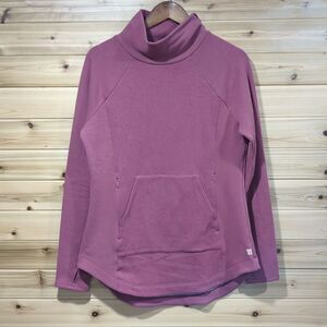 Title Nine Top Womens Medium Mauve Most Wanted Sweatshirt 100940